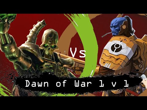 Dawn of War Soulstorm 1 v 1 Tau Empire (Ethereal) vs Necrons (Alkimand)