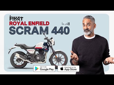 Royal Enfield Scram 440 2025 first ride review on #MotorIncFirst