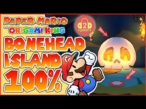 Exploring BONEHEAD ISLAND! (100% WALKTHROUGH) | Paper Mario: The Origami King