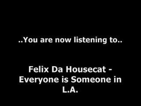 Felix Da HouseCat - Everyone is someone in L.A.