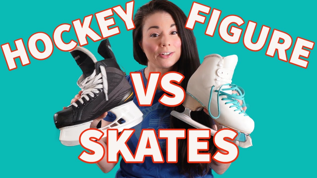 Hockey Skates vs Figure Skates - What You NEED to Know!