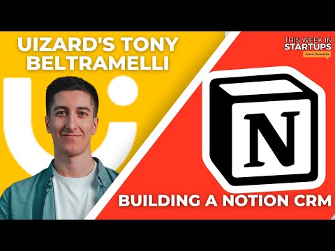 Uizard’s Tony Beltramelli on text-to-UI & PMF + building a Notion CRM w/ Kelly Schricker | E1722