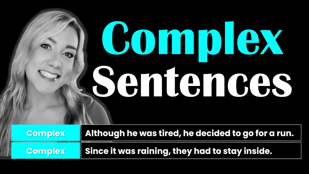 Complex Sentences in English | Sentence Structure with Subordinating Conjunctions & Relative Pronoun