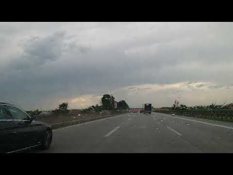 A8 Dasing - Augsburg - Deutschland, Autobahn, Highway, 4k Driving Tour 