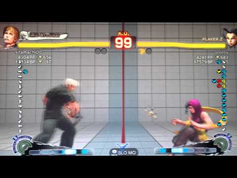 SSF4 AE    sitamachi00 Cody VS OROROY ROSE