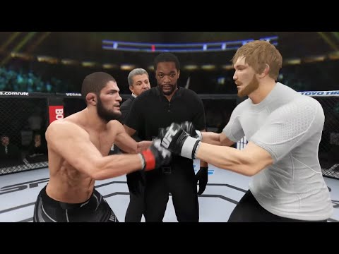 Khabib vs. Logan Paul - EA Sports UFC 4 - Champion Fight 🦅