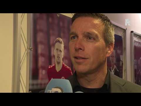 Gérard de Nooijer na afloop van Almere City - FC Dordrecht