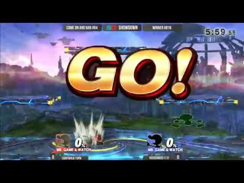 Come on and Ban #64 - Winner Ro16: LightWalk|Gpik (Game & Watch) vs KOSSismoss (Game & Watch)