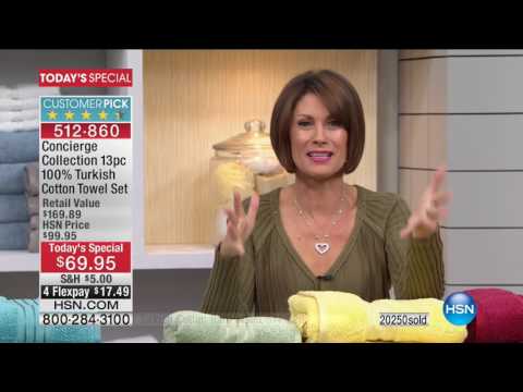HSN | Concierge Collection Bedding 02.05.2017 - 05 PM