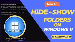 How to Use Attrib Command to Hide and Unhide Folders in Windows 11 and 10