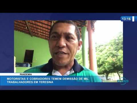 O DIA NEWS 16 04 20  Motoristas e cobradores temem demissaÌƒo de mil trabalhadores em Teresina