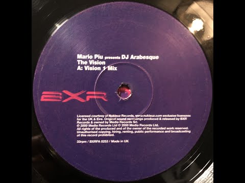 Mario Piu presents DJ Arabesque - The Vision (vision 1 mix) 2000
