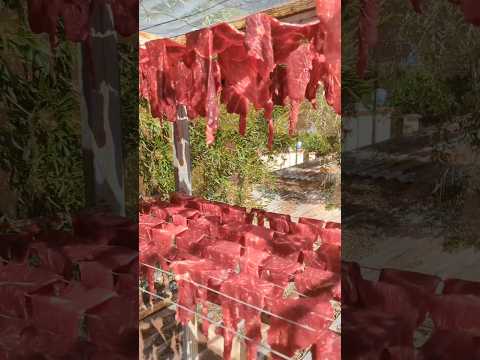 How Carne Seca Is Made! 🔥🤠🥩