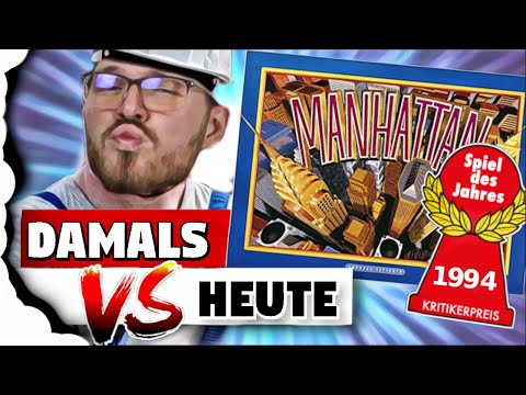 Spiel des Jahres 1994 - Ist MANHATTAN heute noch zu empfehlen?