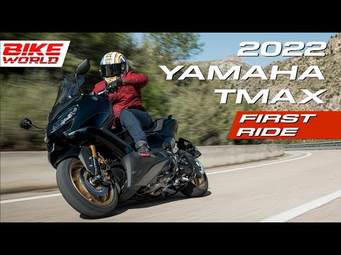 2022 Yamaha TMAX Tech Max Maxi-Scooter | First Ride