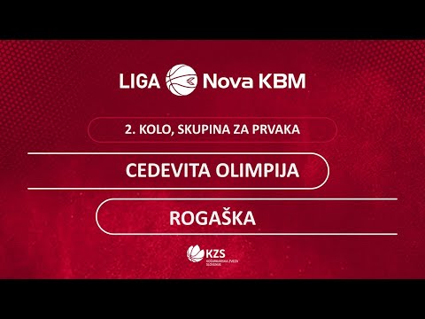 Cedevita Olimpija : Rogaška - 2. kolo, za prvaka - Liga Nova KBM - Sezona 2020/21