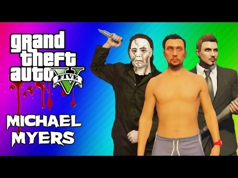 GTA 5 Online Maze Murderer - Michael Myers Mini Game FUN! (GTA 5 Funny Moments)
