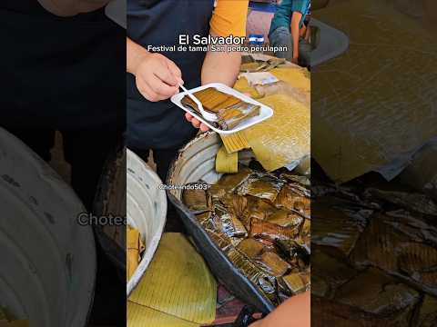 Festival de tamal en San Pedro Perulapan Cuscatlan #choteando503 #ElSalvador