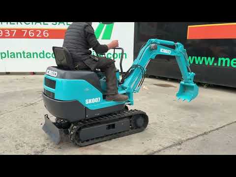 Kobelco Sk007-2 Micro Mini digger.....985 hours... - Image 2