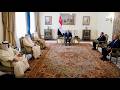 السيسي يستقبل وزير خارجية الكويت وسكرتير عام منظمة الطيران المدني الدولي.. فيديو
