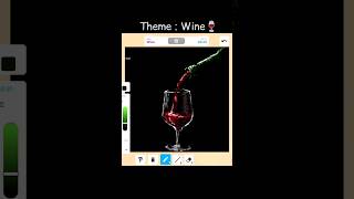Theme : Wine🍷 #roblox #drawing #art