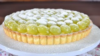 Torta de Creme com Uvas - Daisuki Doces #108