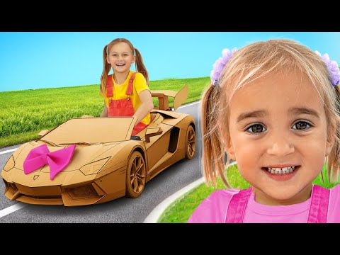 Картонные машинки для детей