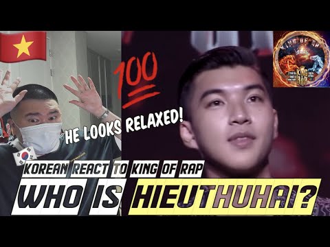 🇻🇳🇰🇷🔥[EXCLUSIVE!]Korean Hiphop Junkie react to KINF OF RAP PERFORMANCE [HIEUTHUHAI] (VNM/ENG SUB)