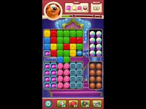 Toon Blast Level 2496 - NO BOOSTERS 🐻🐺🐱 | SKILLGAMING ✔️