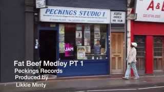 Fat Beef Riddim Medley pt 1ft Ras Ranger/Brakka General(official music video) - Peckings Records