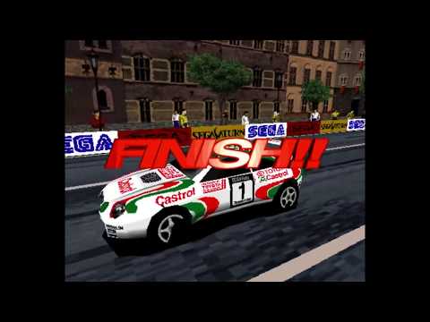 MAME 214 - SEGA RALLY CHAMPIONSHIP - CHAMPIONSHIP MODE - Toyota CELIA - 720p 60fps