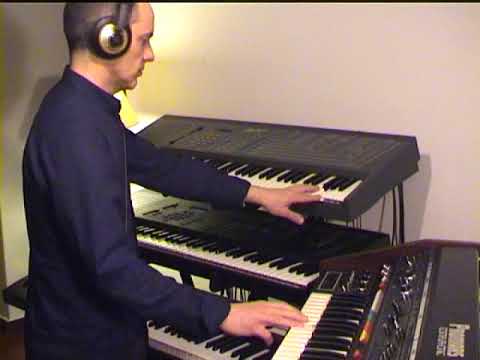 DX5 playing Depeche Mode \"Black Celebration\" cover (Updated)