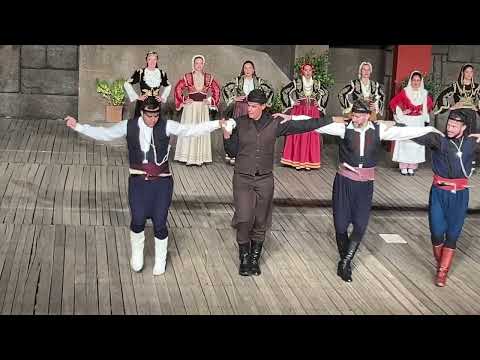 Greek Dancing at the Dora Stratou Theater in Athens