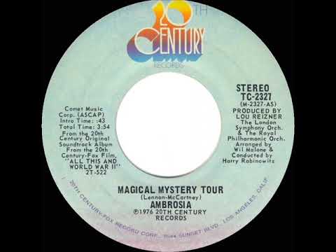 1977 HITS ARCHIVE: Magical Mystery Tour - Ambrosia (stereo 45)