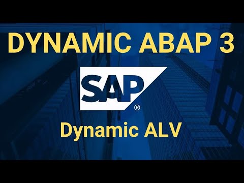 How to Create a Dynamic ALV Report in SAP