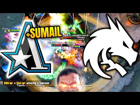 ASTER vs Team SPIRIT - SUMAIL in MAJOR - BALI MAJOR 2023