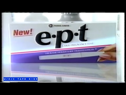EPT Pregnancy Test Commercial - 1990