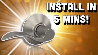 Schlage Bath & Bed Lock Easy Installation of Schlage Accent Door Lock