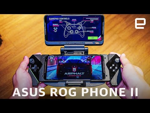 ASUS ROG Phone II Hands-on: 120Hz and Snapdragon 855 Plus Video