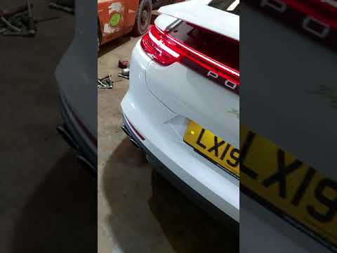 #new exhausts Porsche panamera in ireland