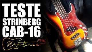 Video thumbnail for ESSE ME SURPREENDEU! Teste Strinberg Cab16 - O custo benefício do milênio! by Hau Bass