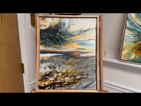 529. Experimenting with New Colors in Deconstructed Landscape + New Recipe!