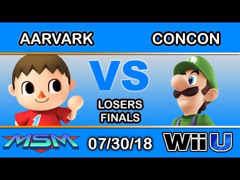 MSM 157 - Meliora | Aarvark (VIllager) Vs. SS | ConCon (Luigi) Losers Finals - Smash 4