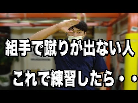 蹴りのコンビネーションと反応をあげる練習を紹介