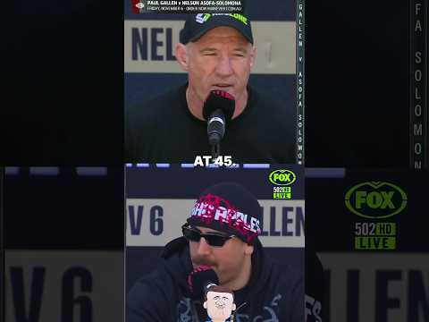 “Big nasty is here to stay”  There’s no stopping NAS… Gal will take on the challenge November 6.