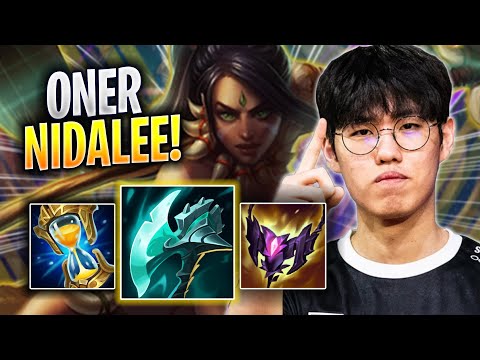 ONER TESTING NIDALEE IN KR SOLOQ! - T1 Oner Plays Nidalee JUNGLE vs Lee Sin! | Season 2023