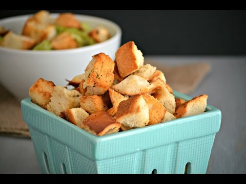 CROUTONS | How To Make Homemade Croutons | SyS