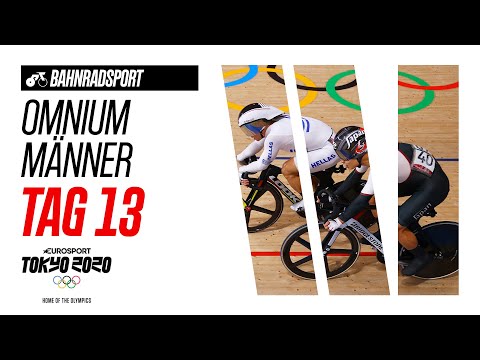 BAHNRADSPORT | Omnium Männer TAG 13 - Highlights | Olympische Spiele - Tokyo 2020