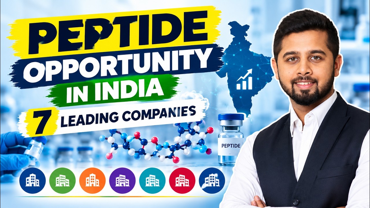 Peptide opportnity in India - 7 cos leading the race | Who will win?