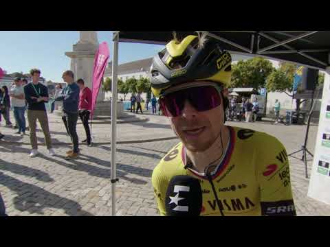 Jan Tratnik - Interview at the start - Stage 5 - Volta ao Algarve em Bicicleta 2024